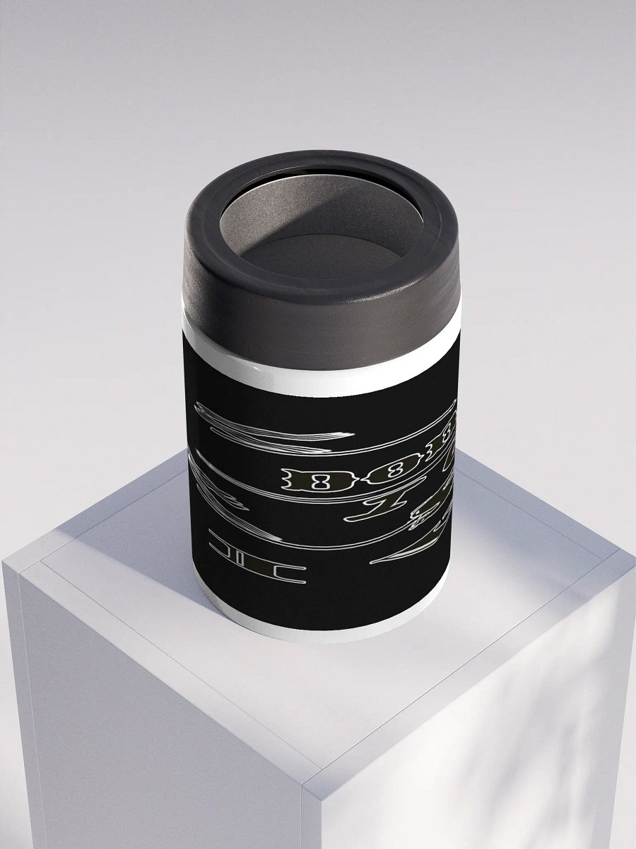 Don't Say I Wish Say I Will - Black - Stainless Steel Koozie product image (4)