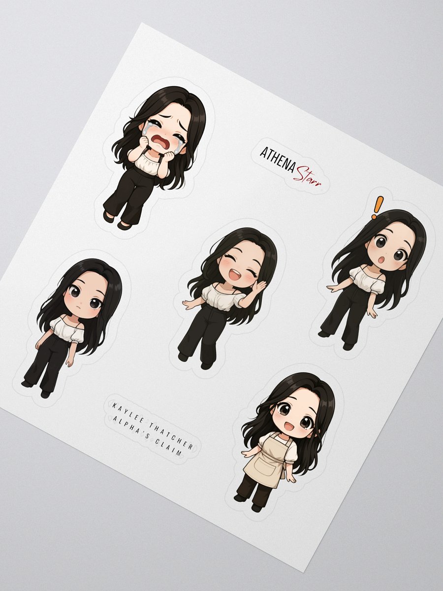 Kaylee Thatcher Sticker Set – Alpha’s Claim product image (2)