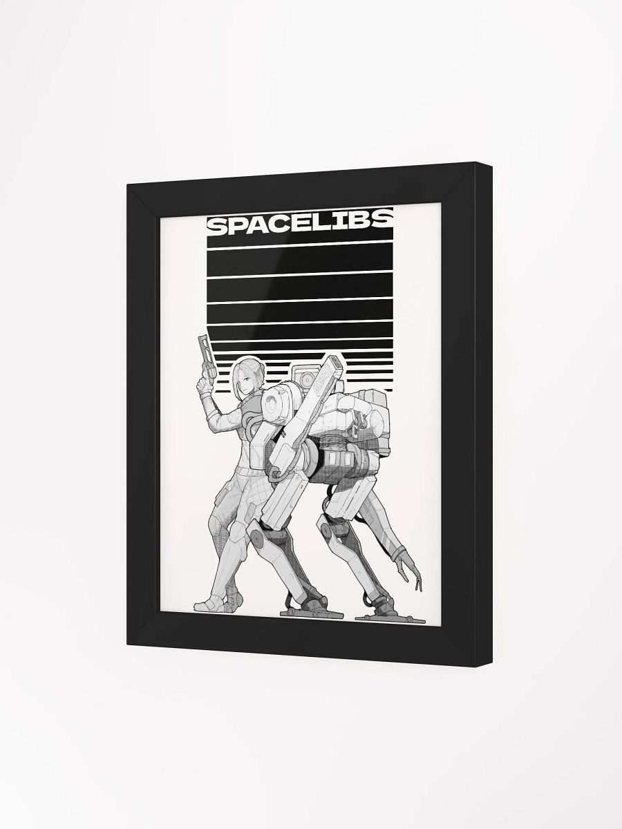 SpaceLibs Fancy Framed Print product image (3)