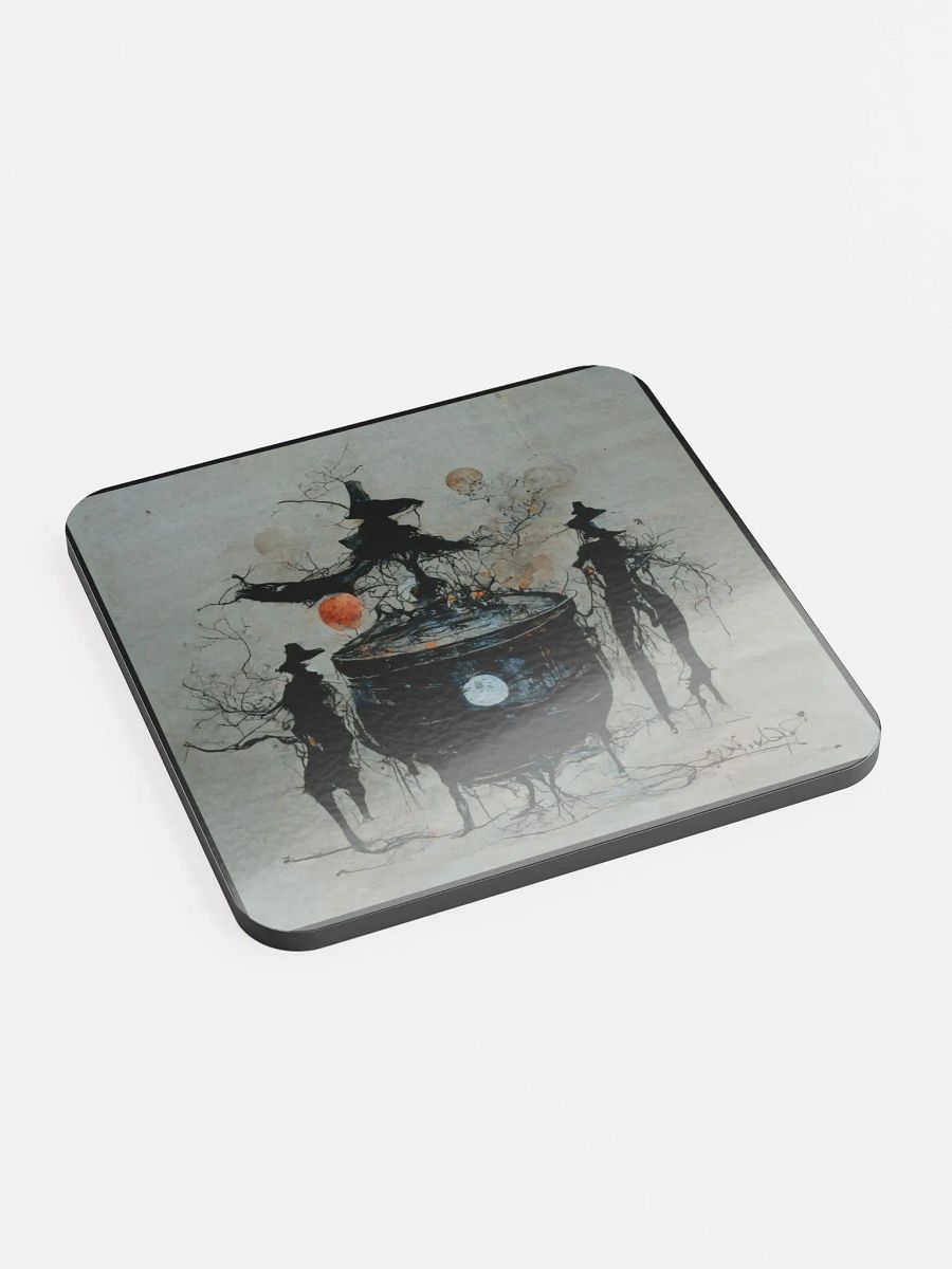 Enchanted Cauldron Cork Coaster product image (2)
