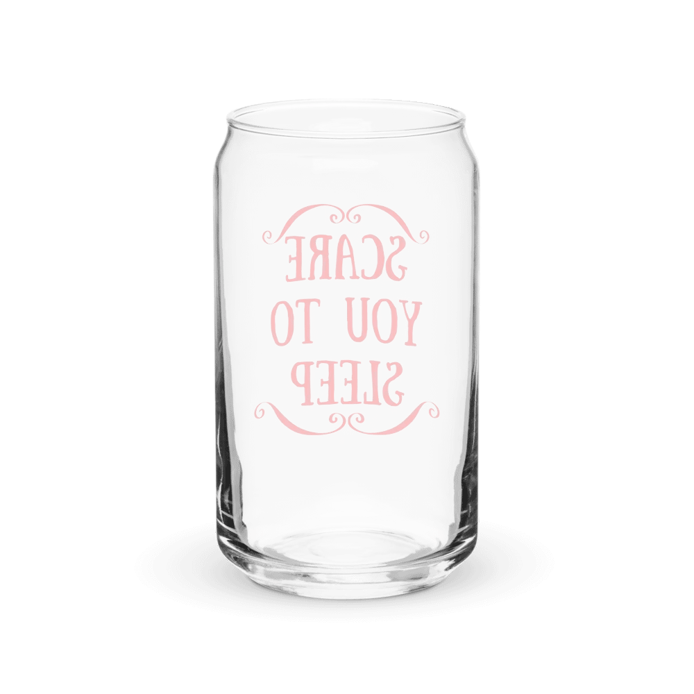 Scare You To Sleep Can Shaped Glass product image (8)