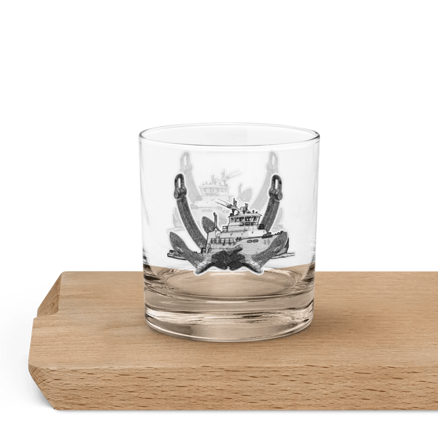 Twin Anchor Titan tug 10.5oz Rocks Glass product image (6)
