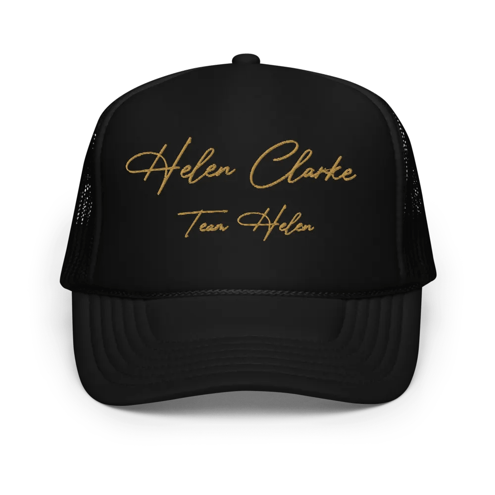Gold LTD Edition Team Helen Clarke Hat Members Only product image (1)