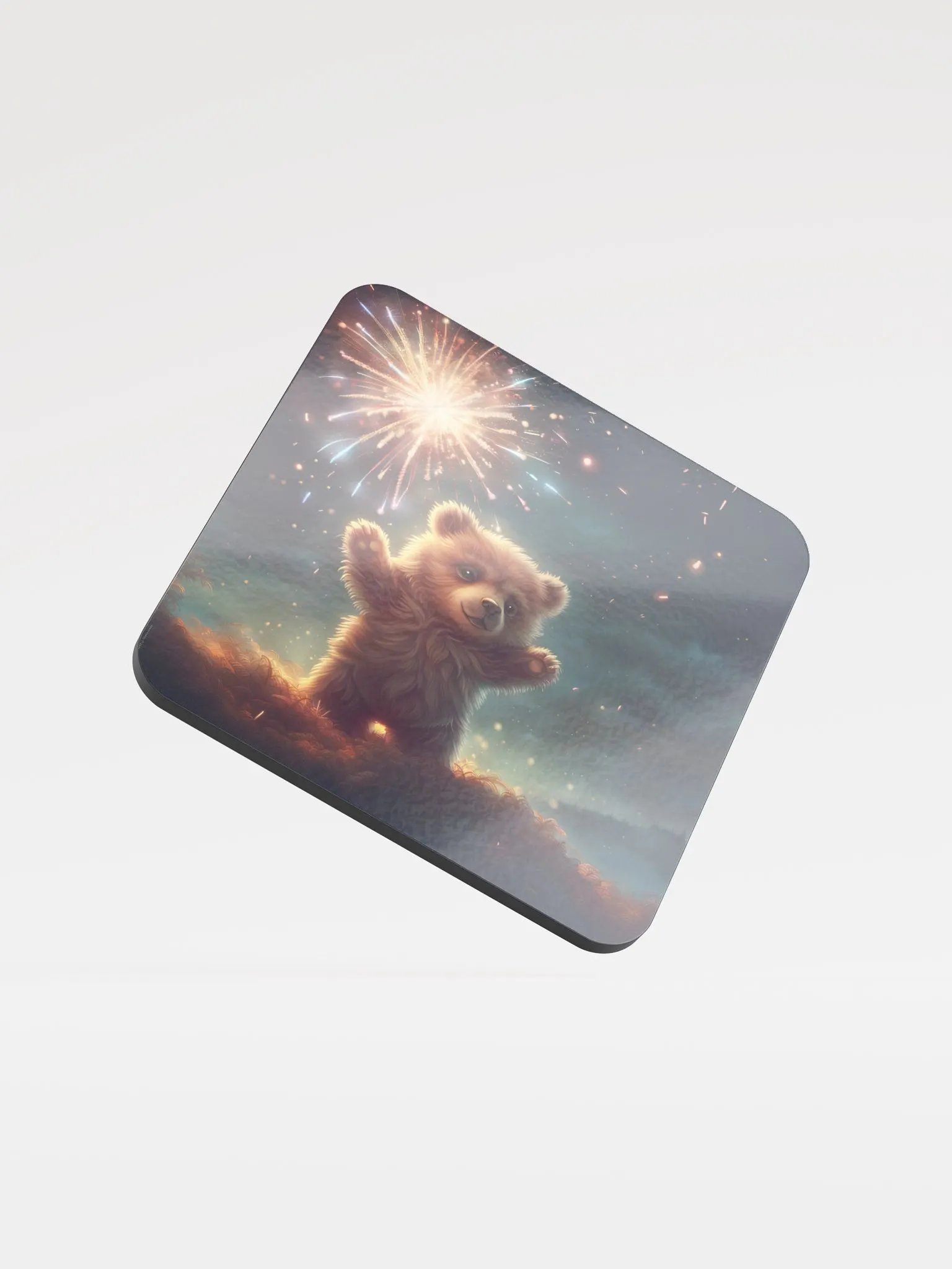 Fireworks Bear Coaster product image (1)