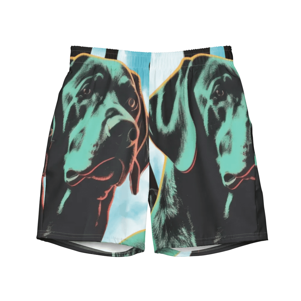 Pop Art Pup Swim Trunks product image (6)