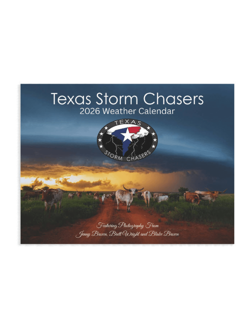 2026 Storm Calendar by Texas Storm Chasers product image (1)