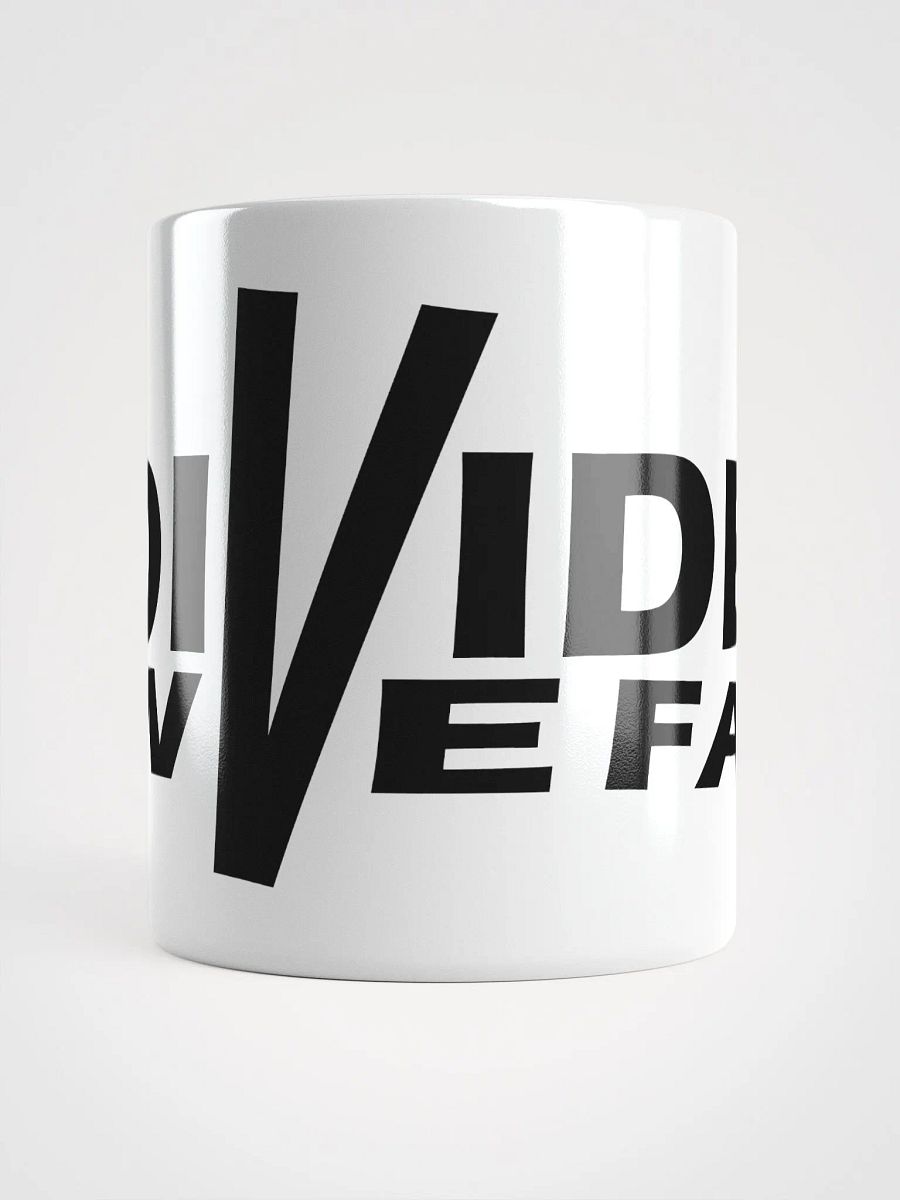 Divided We Fall - Black - White Glossy Mug product image (2)