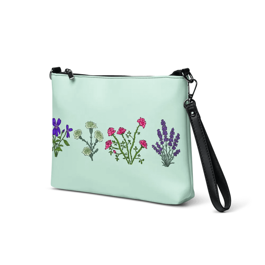 Floral Flag Art Print Pouch product image (7)