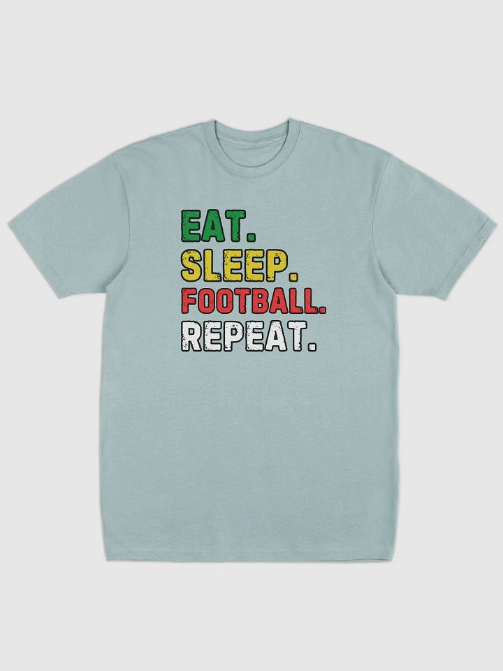 Eat. Sleep. Football. Repeat. Sports Funny T-shirt product image (4)