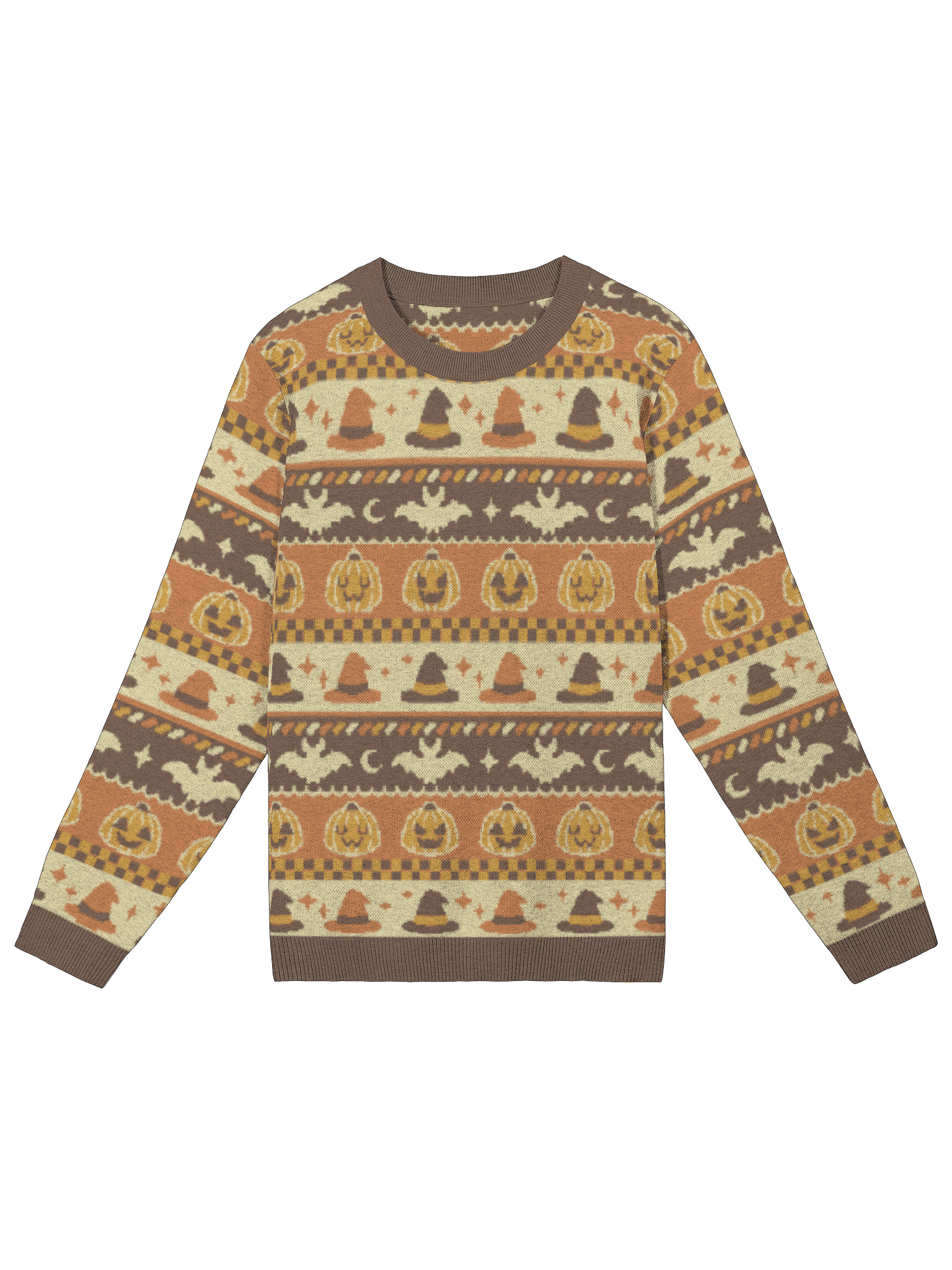 Spoopy Knit sweater (Pumpkin Spice) product image (1)