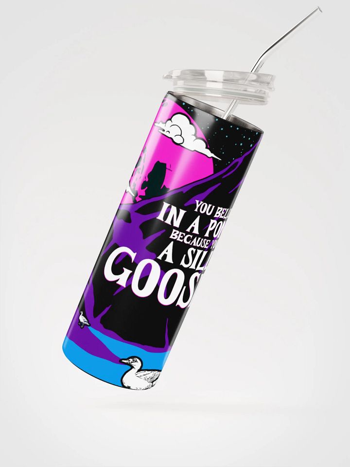 silly goose Moonlit Pond Stainless Steel Tumbler product image (2)