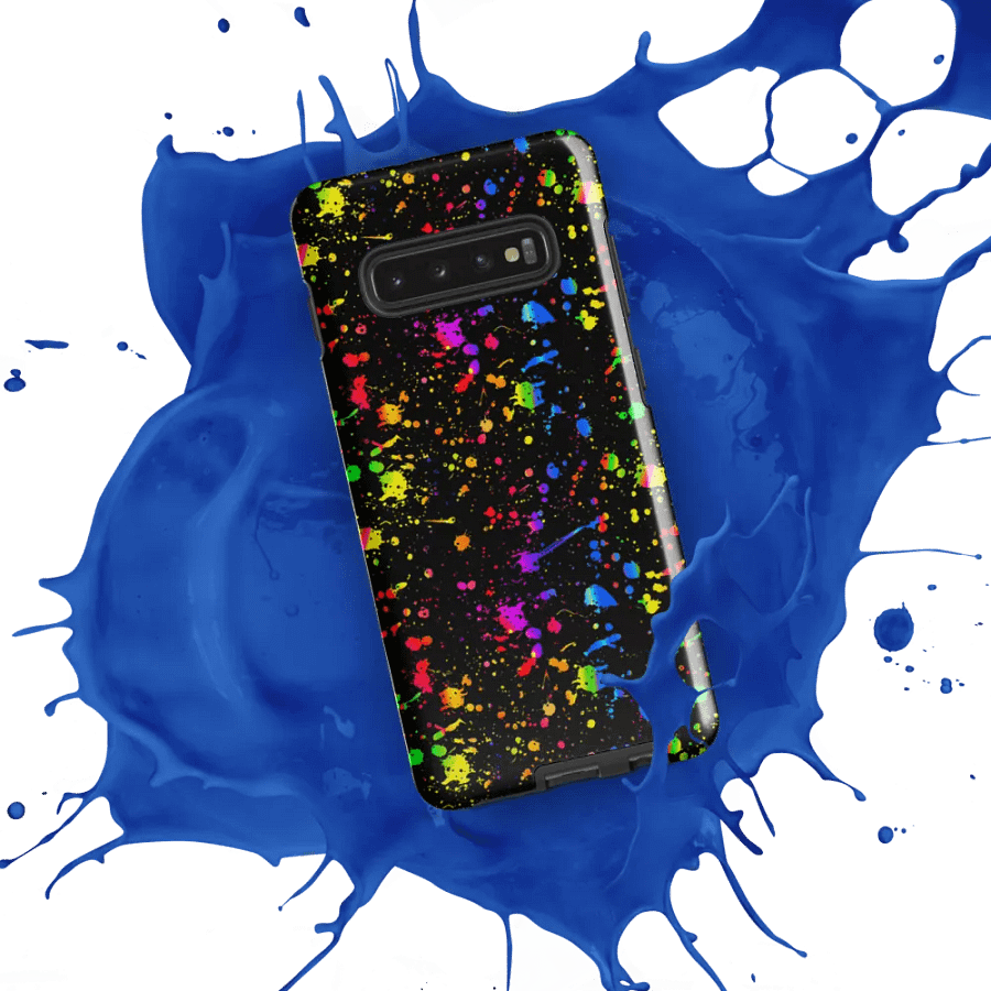 Neon Splatter Burst Tough Case for Samsung® product image (52)