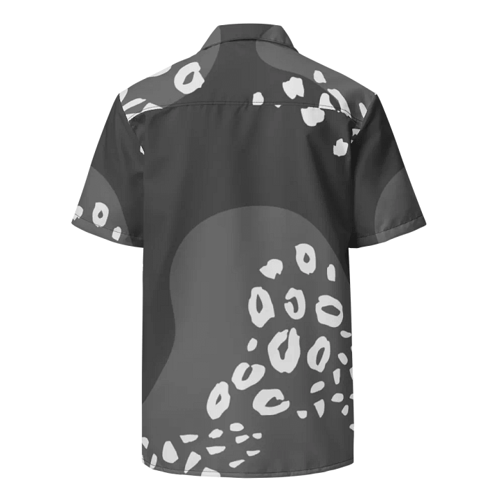 Grey Tropical Breeze Hawaiian Shirt product image (2)