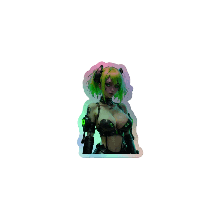 Neon Cyberpunk Vibes Sticker Set product image (1)