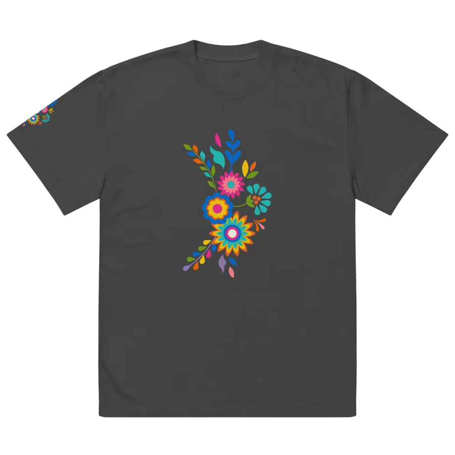 Blossom Burst Floral Oversized Tee product image (5)