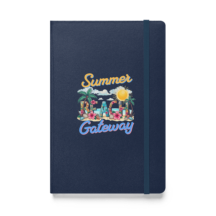 Summer Gateway Beach Tropical Hardcover Journal product image (1)