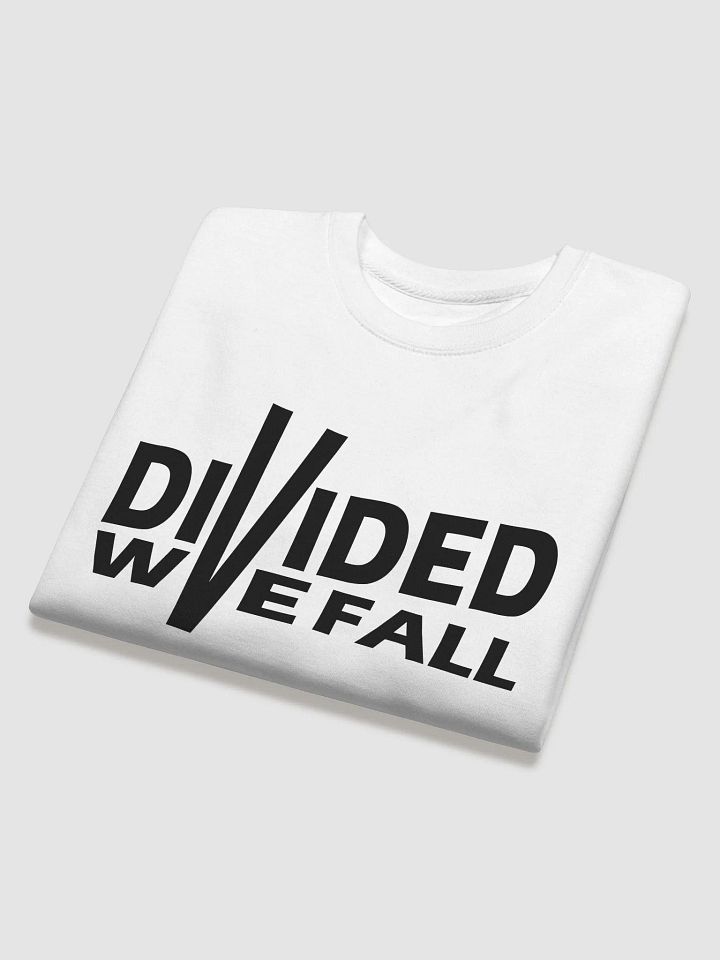 Divided We Fall - Black - Cotton Heritage Premium Sweatshirt product image (1)