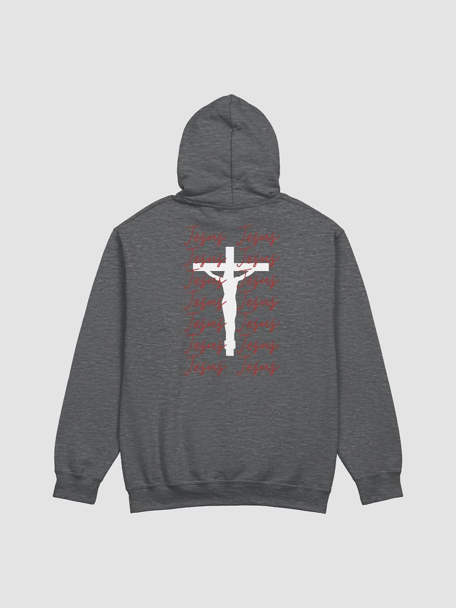 Jesus on the Cross Hoodie - Dark Colors product image (2)