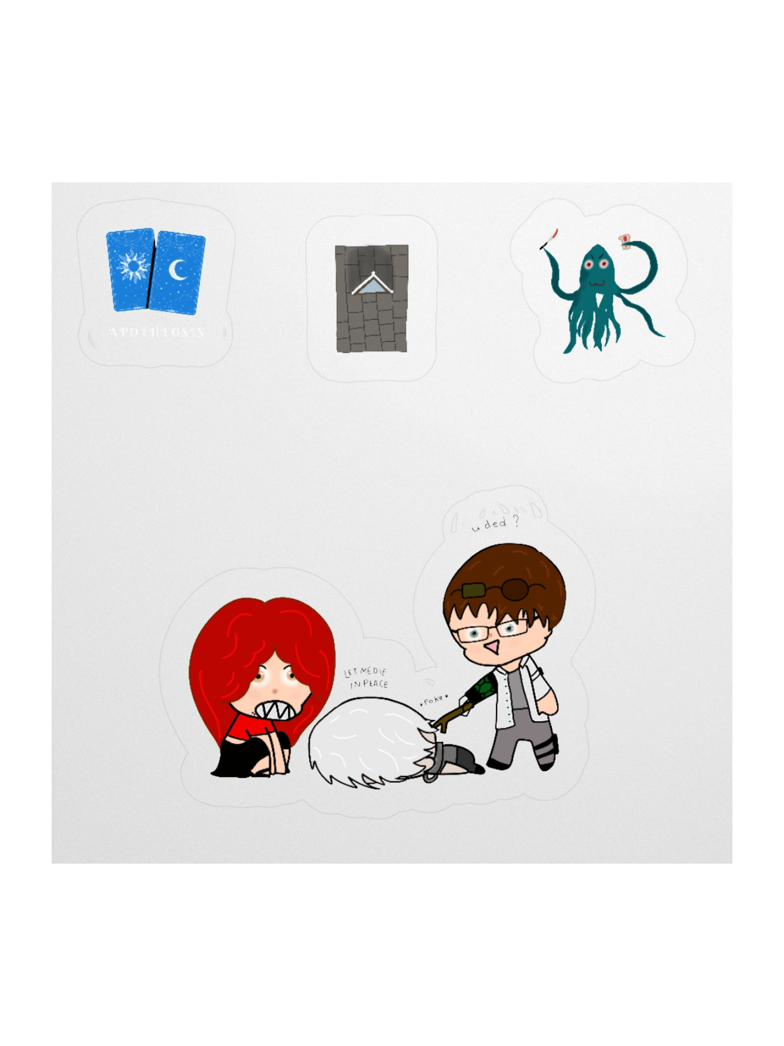 Apotheosis Sticker Set 1 product image (2)