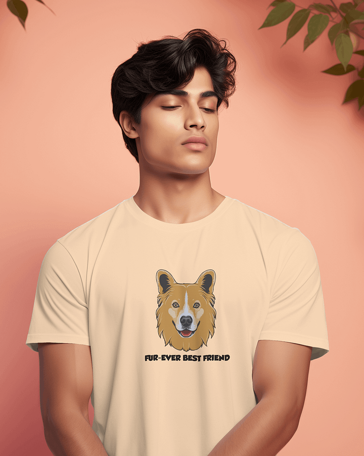 FUR-EVER Best friend. Dog t shirt with many colors product image (1)