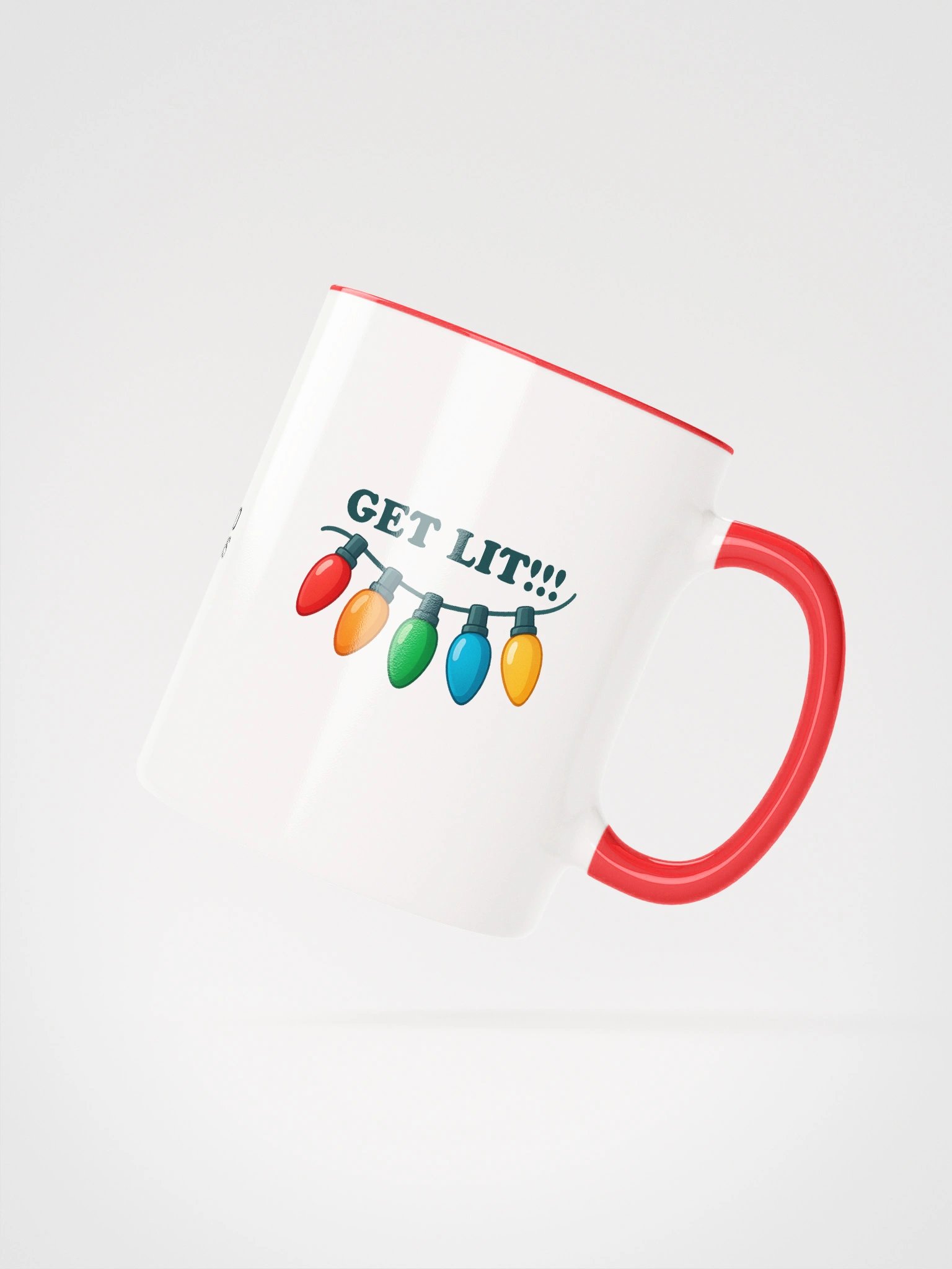 Get Lit Coffee Mug Multicolor Inside product image (21)