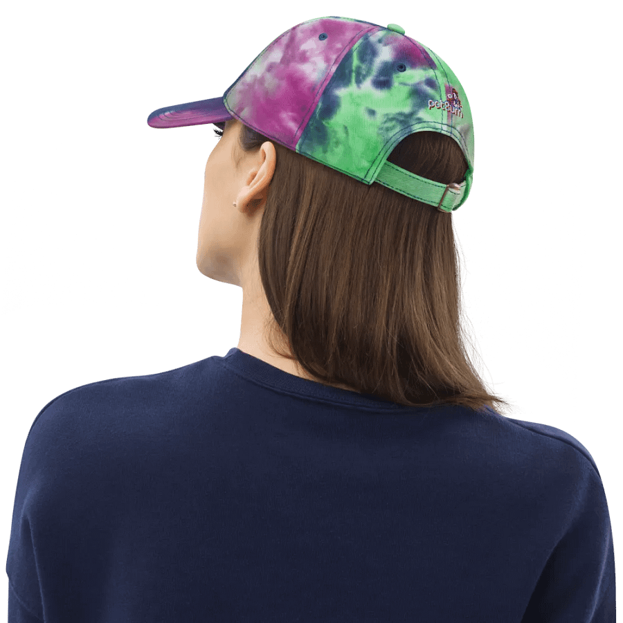ANTICAPITALIST C*NT tie-dye dad hat product image (18)