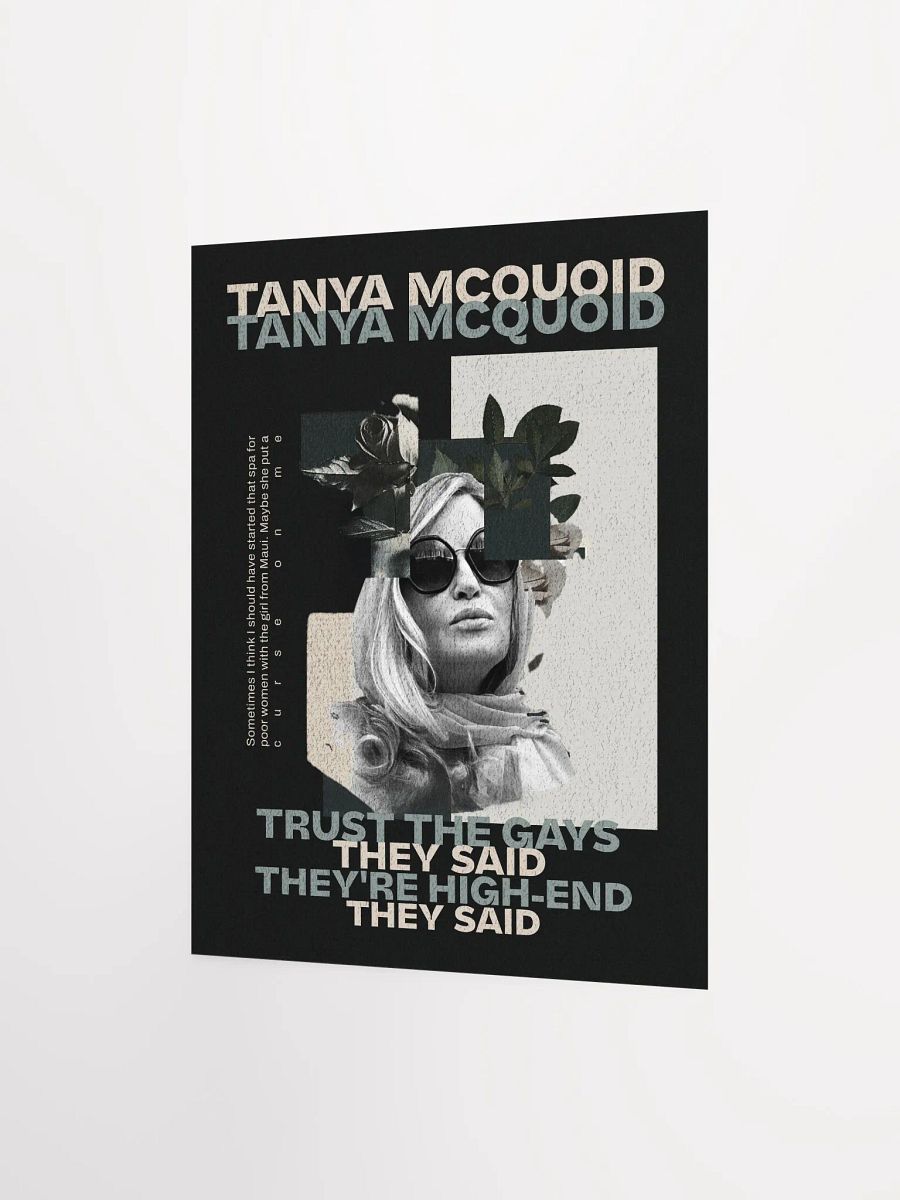 Tanya McQuoid: Trust the Gays Poster product image (1)