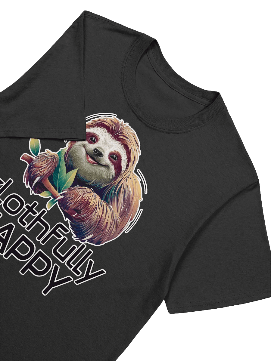 Sloth Lover - Slothfully Happy T-Shirt product image (17)