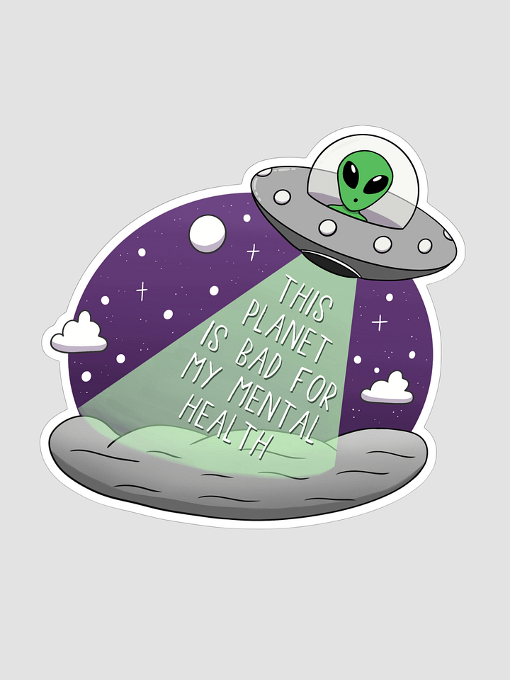 This Planet Is Bad Sticker product image (1)