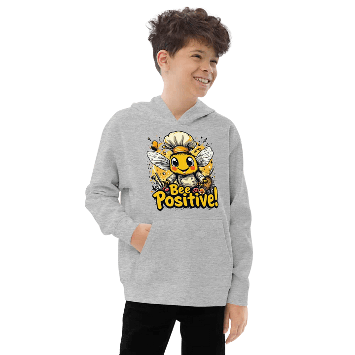 Bee Positive Chef Youth Pullover product image (8)