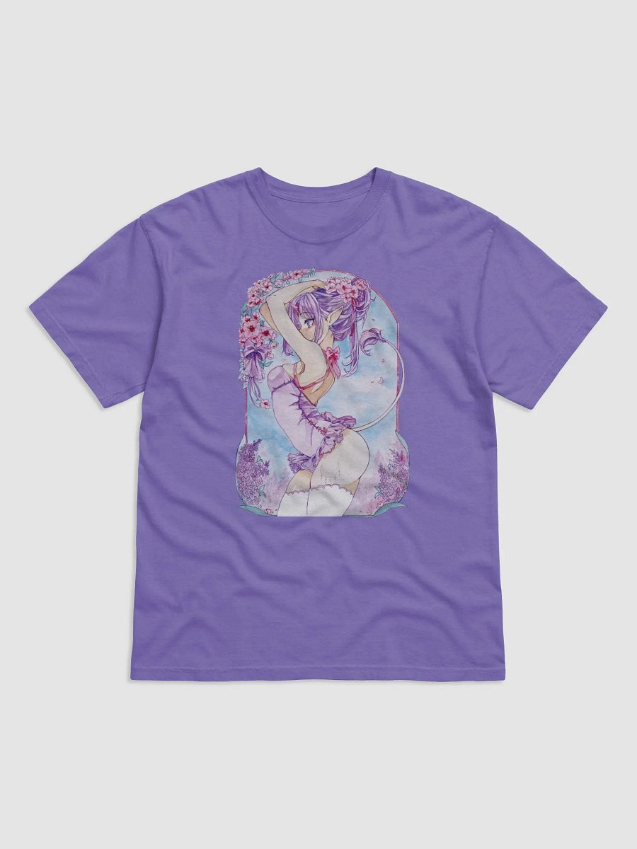 Unicorn and Lilac Heavyweight Unisex T-Shirt product image (1)