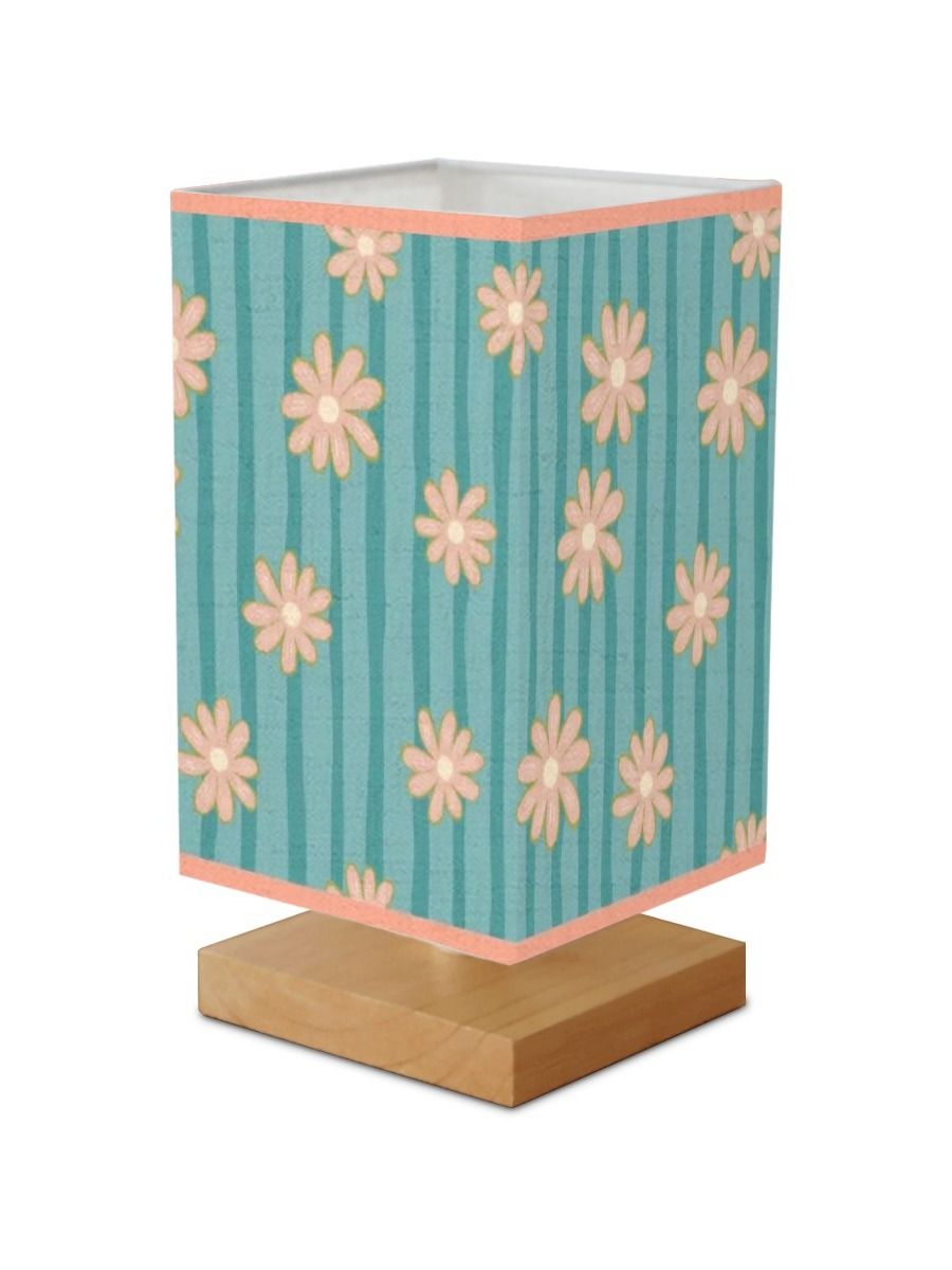 Square Table Lamp- Spring-Time All different flowers!! product image (12)