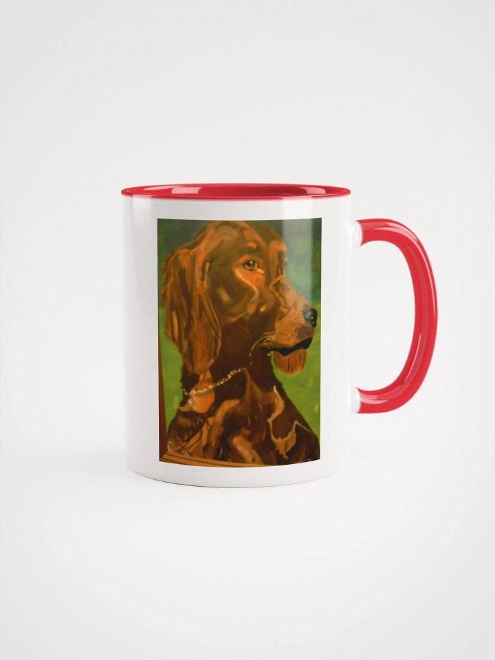 Oil on Canvas Reproduction Irish Setter Mug product image (1)