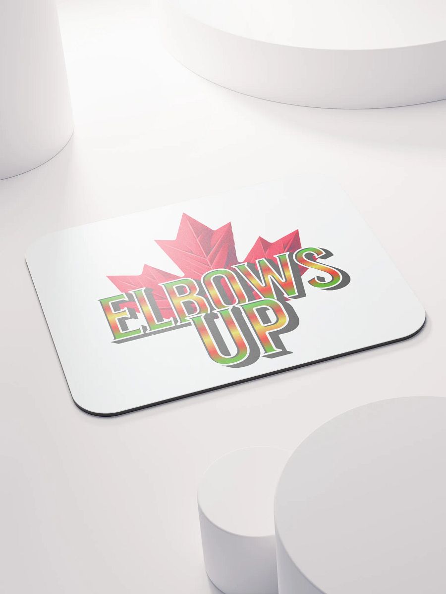 Elbows Up Maple Leaves Gradient Mouse Pad product image (4)