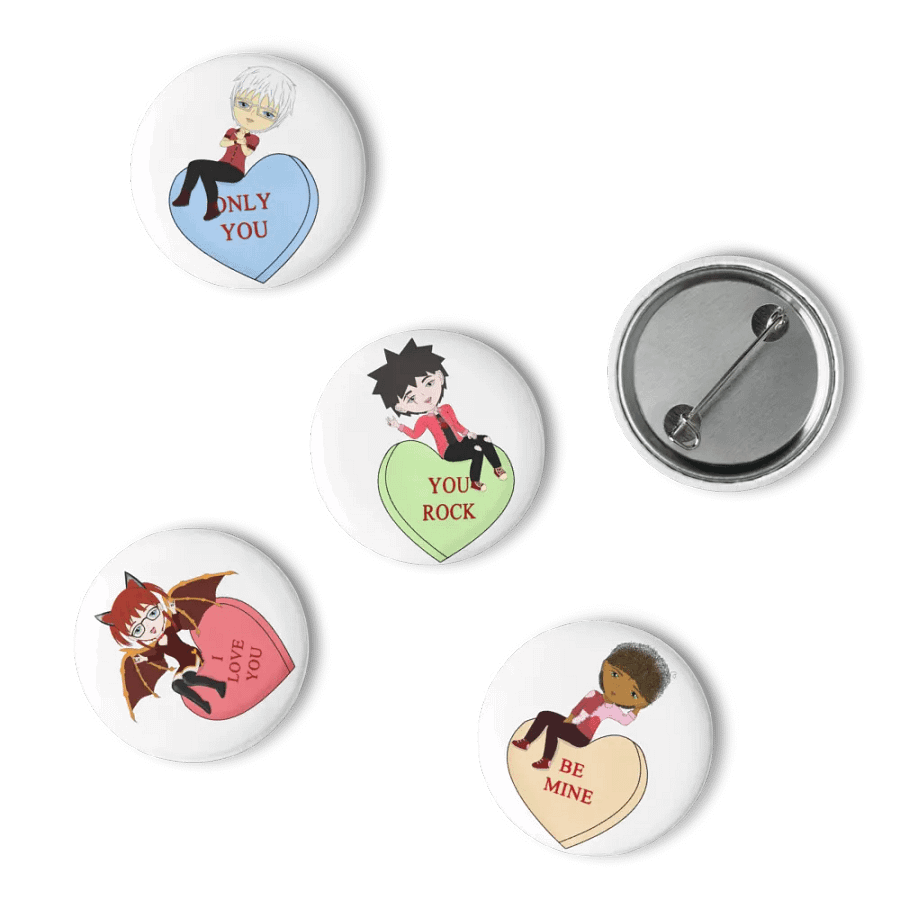 Choco Ichigo! Candy Heart Pins Part 2 product image (6)