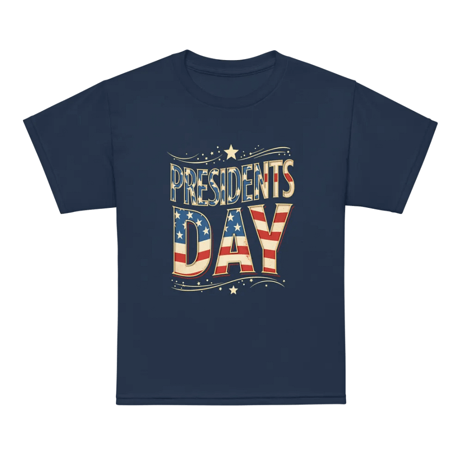 Patriotic Presidents Day Youth Tee product image (31)