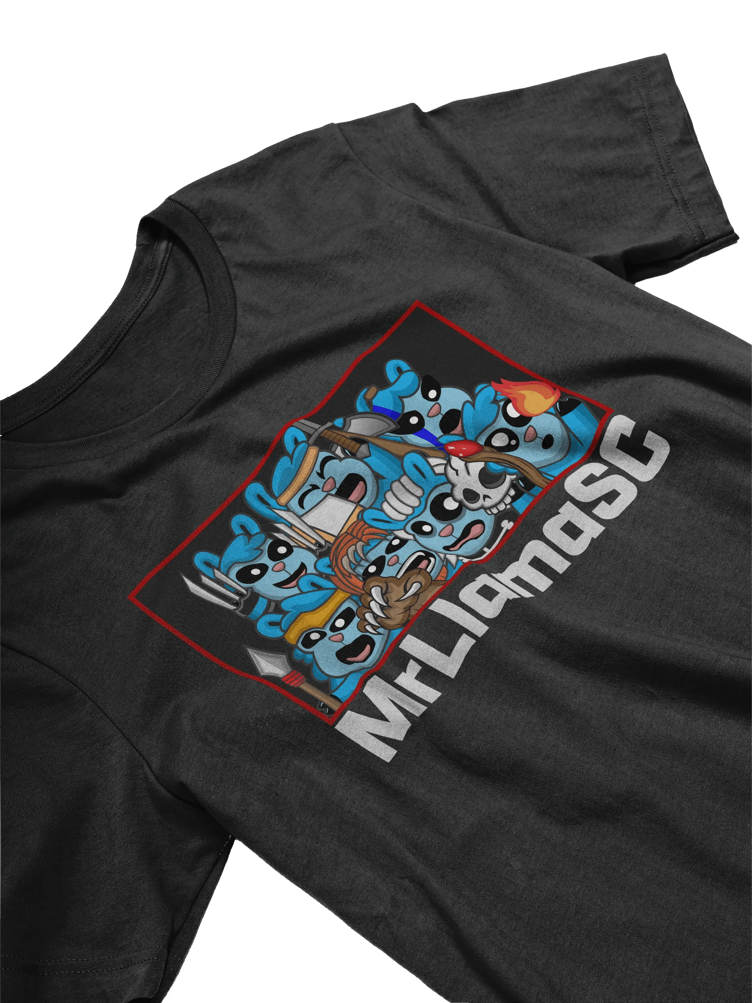 MrLlamaSC Llama Family T-Shirt product image (2)