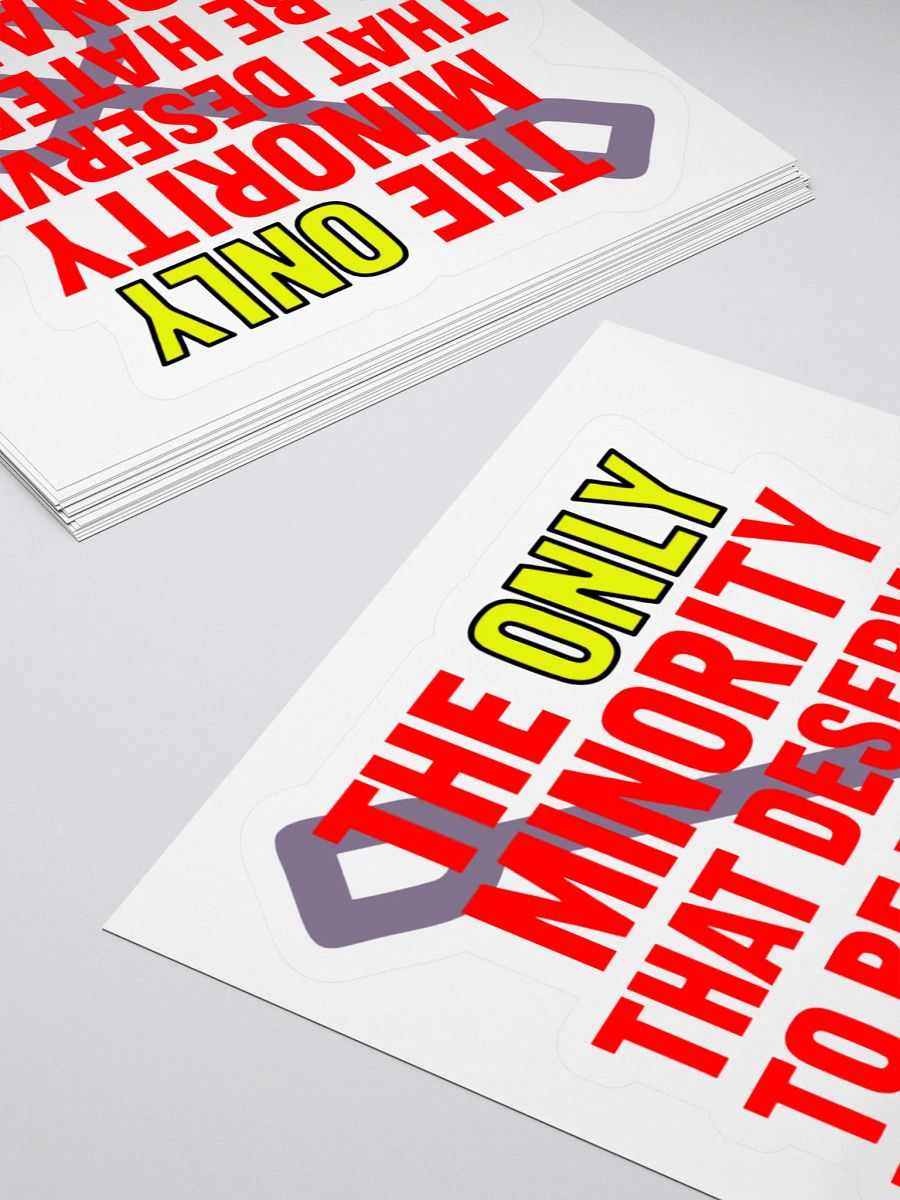 Billionaire Hating Kiss Cut Stickers product image (10)