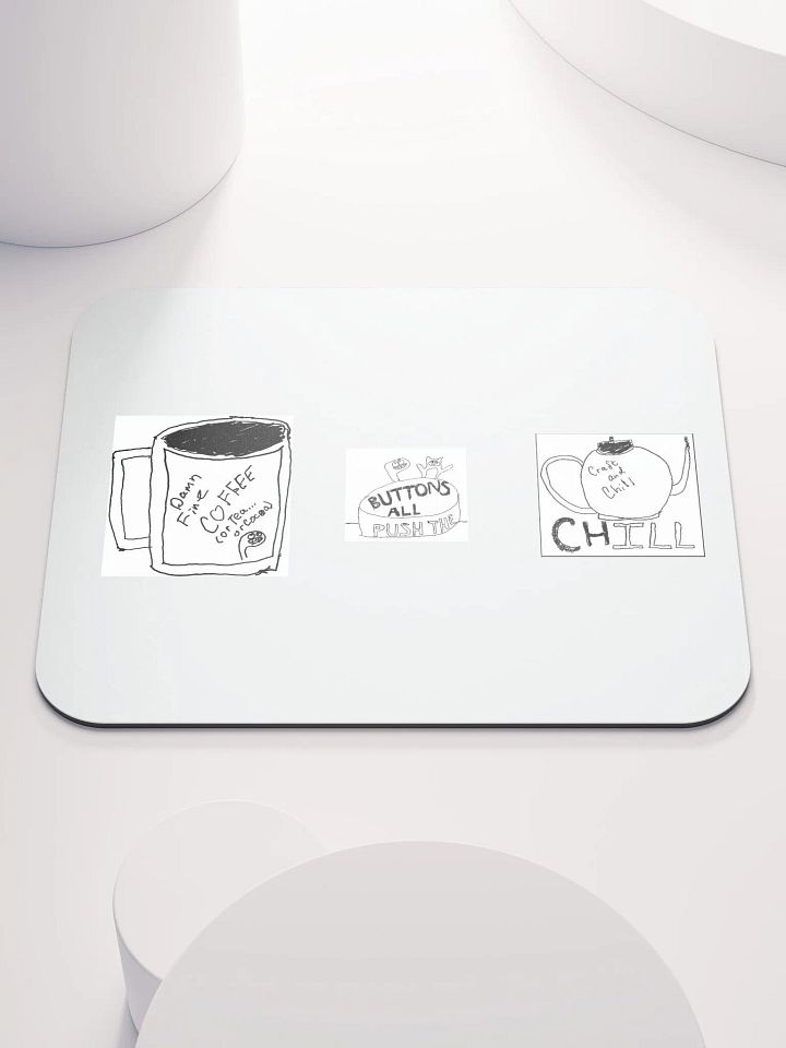 All in a Day's Work mousepad product image (1)