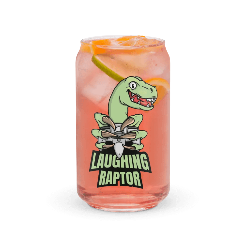 Raptor Ride Can-Shaped Glass product image (7)