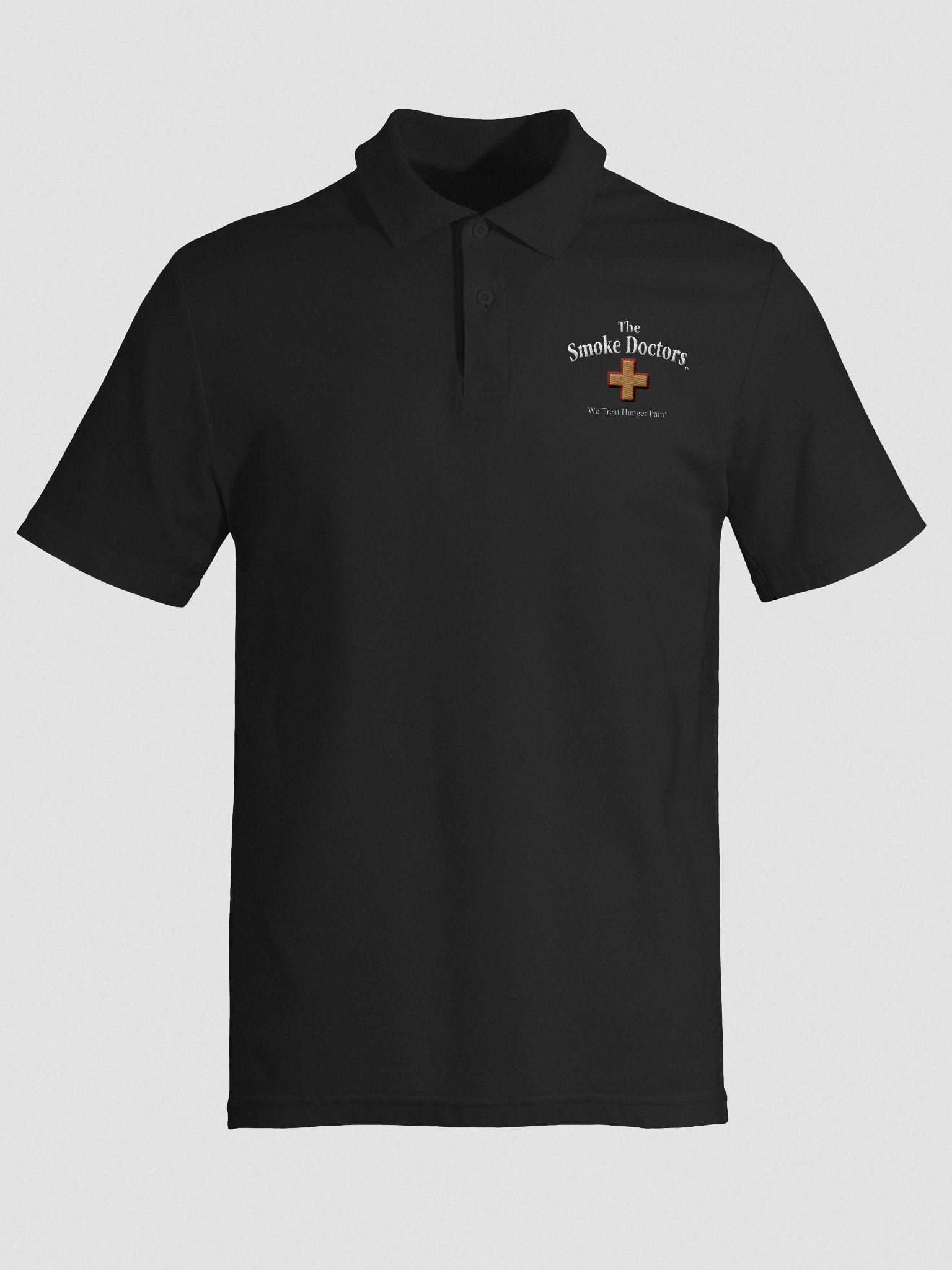 The Smoke Doctors Black Unisex Polo Shirt product image (5)