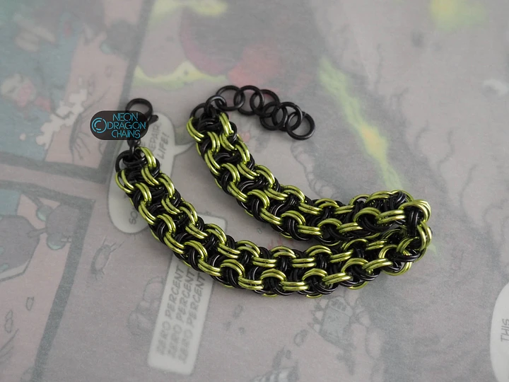 Black Slime Bracelet / OOAK product image (1)
