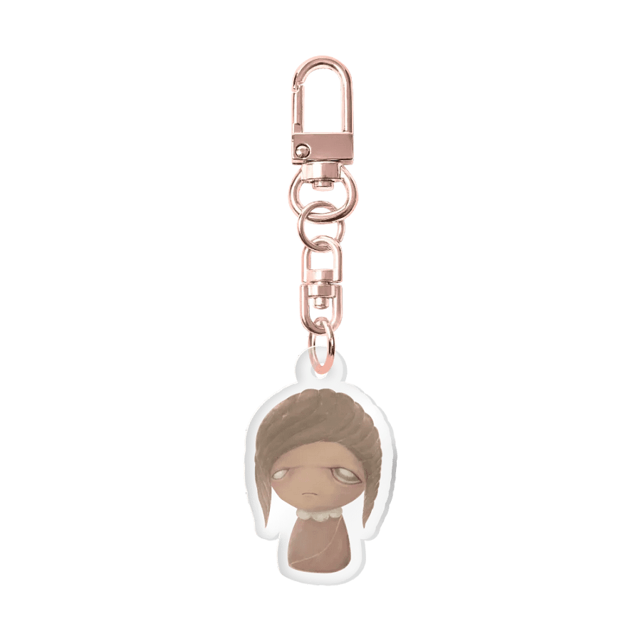PoPoPoppy head - AAA, Acrylic key ring product image (1)