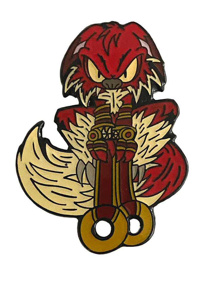Tontorus Enamel Pin | The Mannamong Collectible Comic Pin product image (2)
