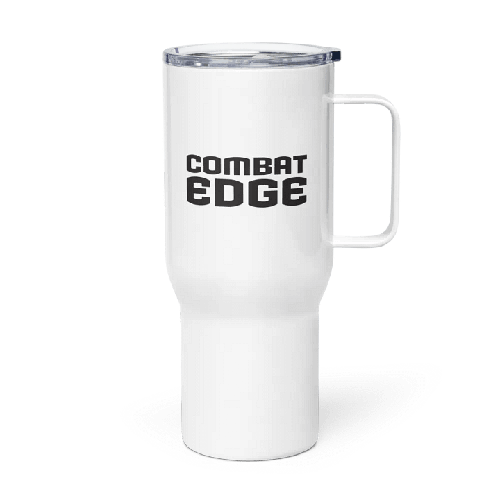 COMBAT EDGE TRAVEL MUG WITH HANDLE product image (1)