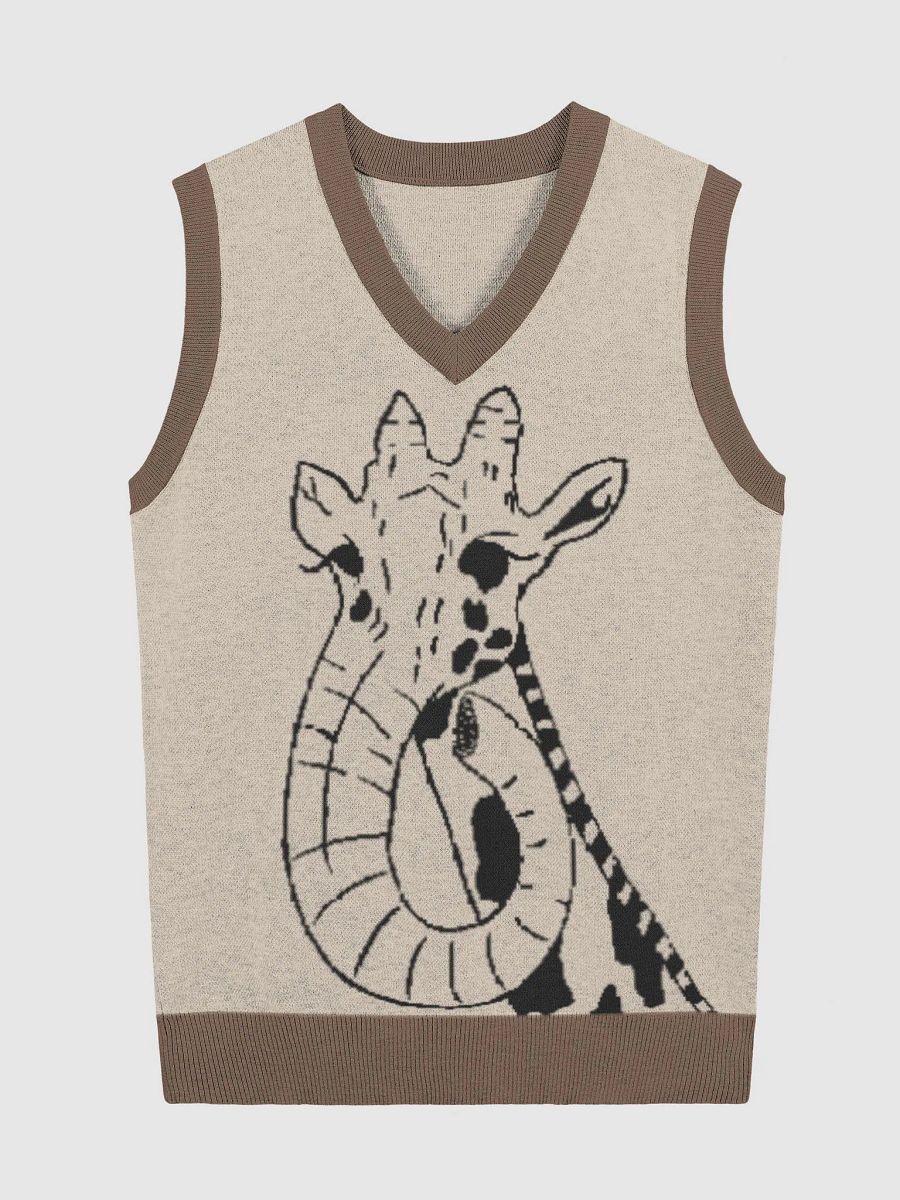 Giraffephant Sweater Vest product image (3)