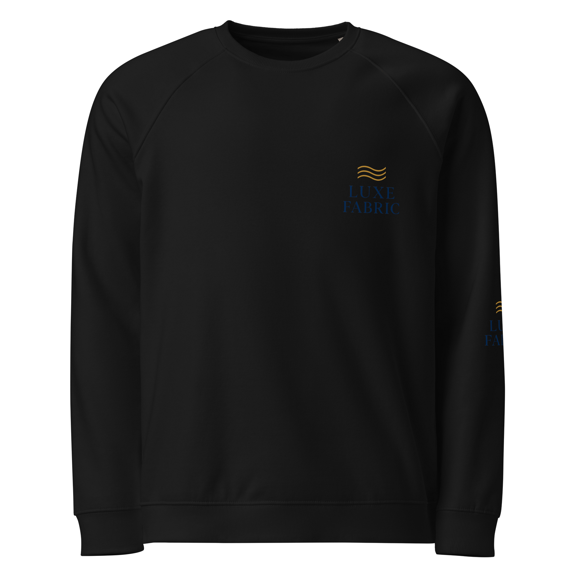 Luxe Fabric Organic Raglan Sweatshirt product image (1)