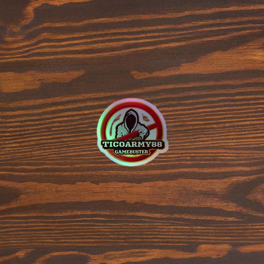 ticoarmy88 gamebuster holografic sticker product image (5)