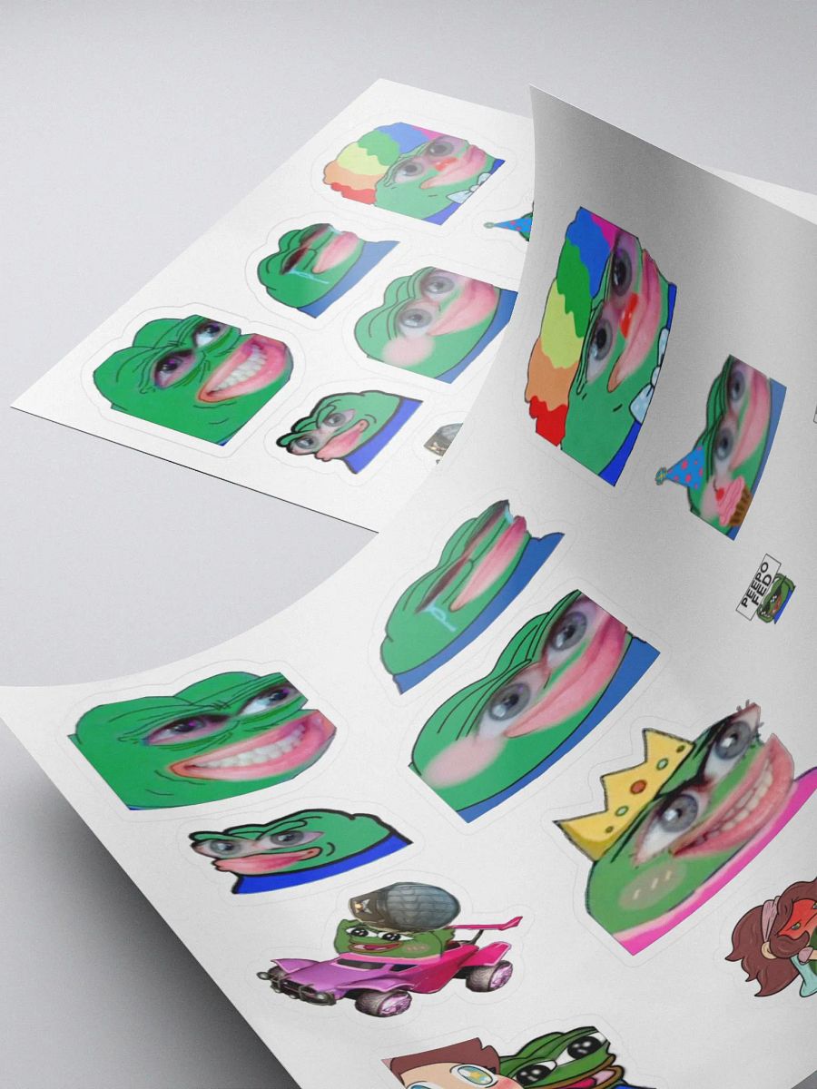 Peepo Federation sticker set product image (4)