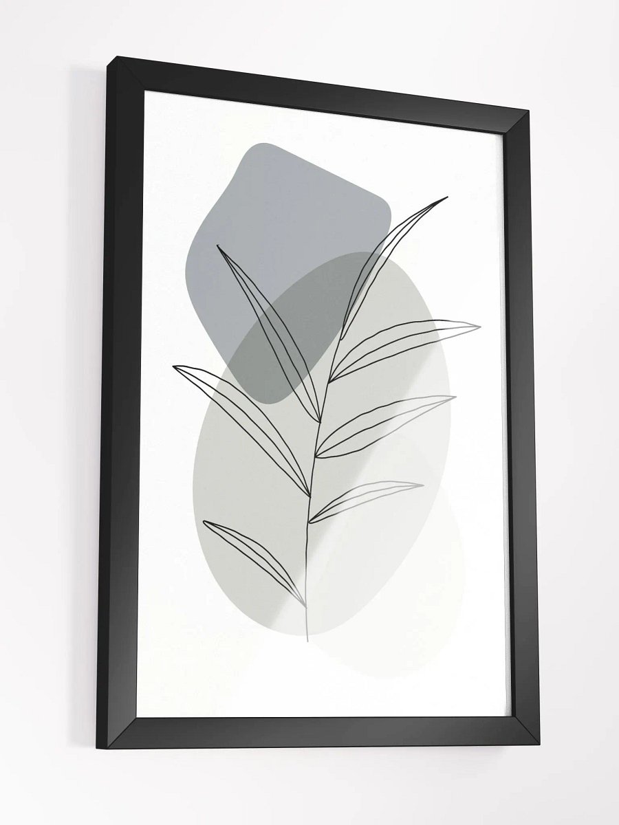 Botanical Lines Framed Poster product image (14)